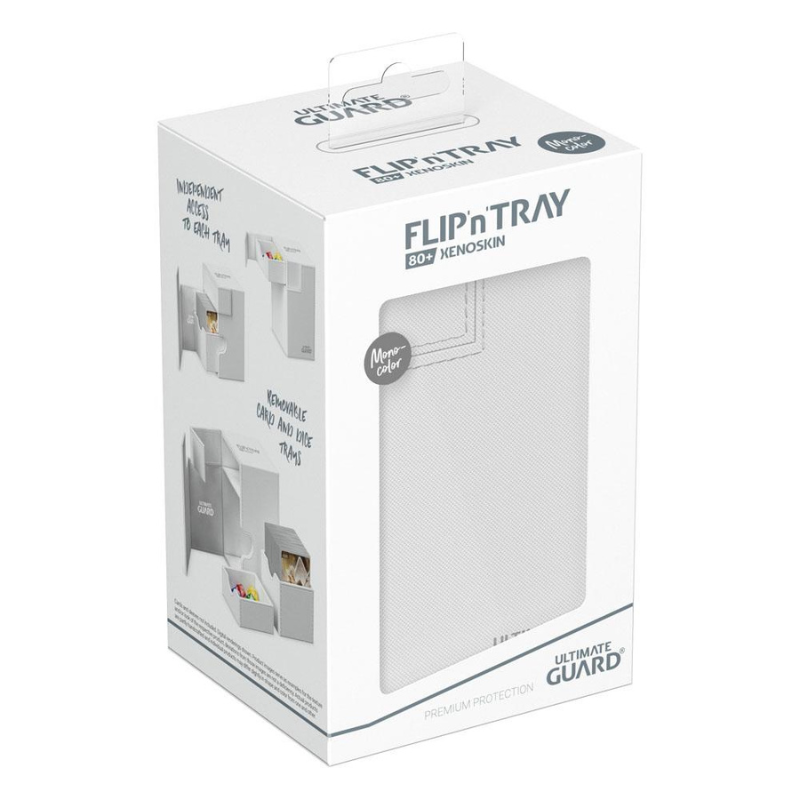 Ultimate Guard Flip'n' Tray 80+ Xenoskin - White